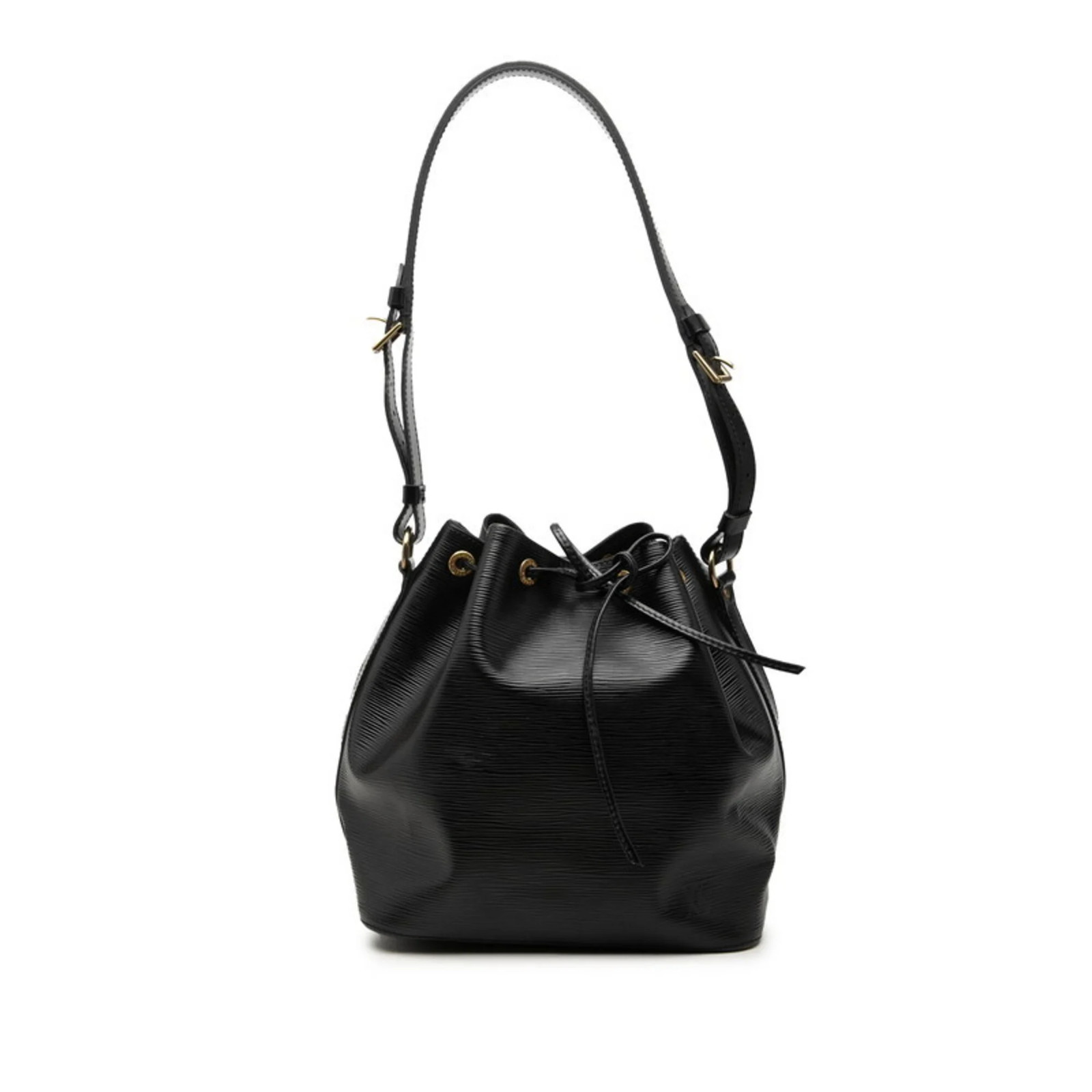 Louis Vuitton Epi Petit Noé Shoulder Bag M59012 Noir Black Leather... GZl1jtu3
