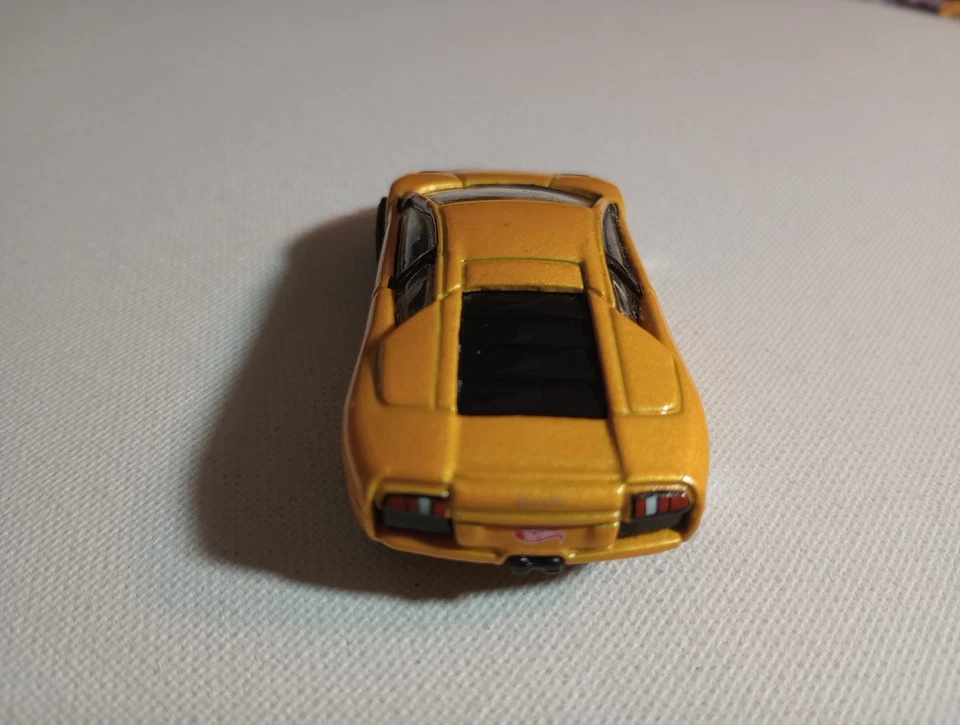 Hot Wheels/amarillo/Lamborghini Murcielago 2002 doble radio 5 velocidades ruedas cromadas Foto 4 de 4