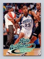 Rita Williams 1999 Ultra WNBA #76 Washington Mystics