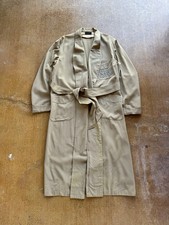 True VTG 40s 50s Von Lengerke VL A Abercrombie  Fitch Satin Silk Robe XL RARE 