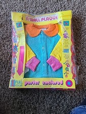 RARE Vintage 1968 Infant Coverall  Wall Plaque Box