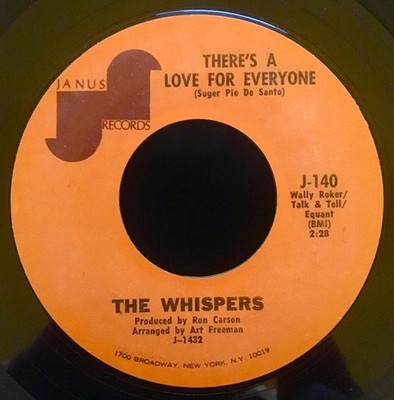 The Whispers - There's A Love For Everyone / It Sure Ain't Pretty ( Hard Core Un