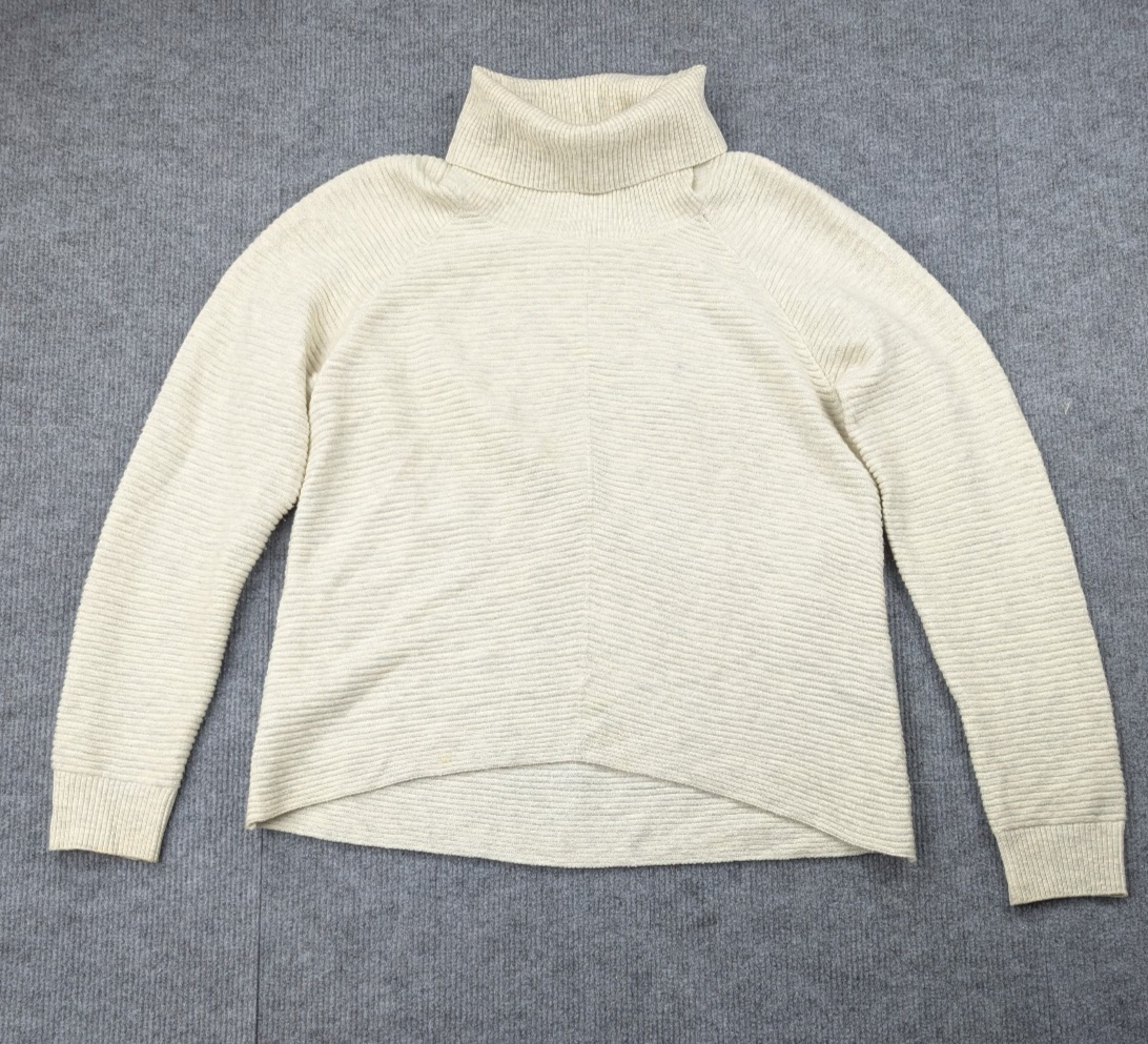 Kuhl Solace Sweater Womens Medium Ribbed Merino Wool Outdoors Athleisure Hiking