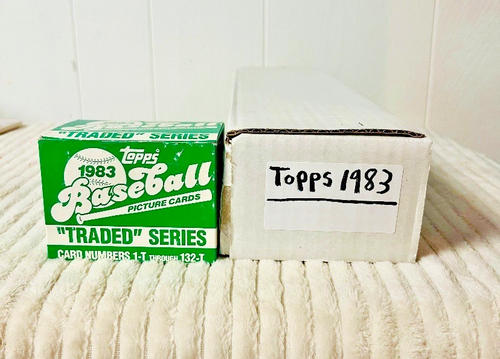 1983 Topps MLB Baseball Complete Factory Set + Topps Traded Series Set - MINT