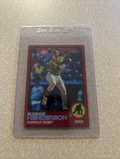 2022 Topps Heritage Minor League Gunnar Henderson Red Border 1/1 Very Nice!