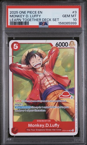 Monkey D. Luffy ST21-014 (Learn Together Deck Set) - One Piece TCG