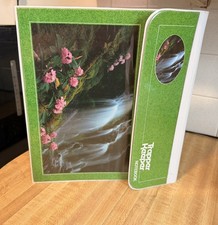 Vintage 80's Mead Trapper Keeper Notebook - Waterfall Landscape Scene 29096 Pad
