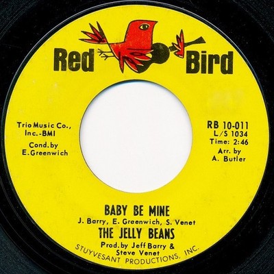 The Jelly Beans - Baby Be Mine / The Kind Of Boy You Can't Forget, 7'', (Vinyl)