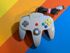 Nintendo 64 Console 2 Controllers Cleaned Tested Working Great Region Free! N64