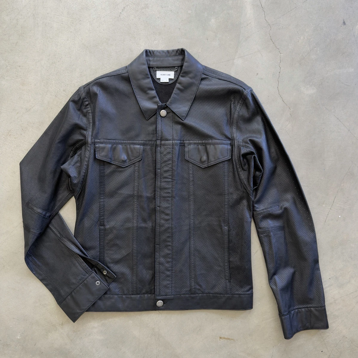 HELMUT LANG Coats, Jackets & Vests Leather Outer Shell for Men for