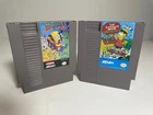 The Simpson’s BART vs The World & Bart Vs The Space Mutants Nintendo NES Games