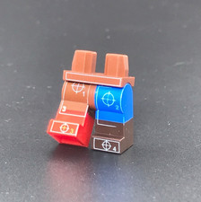 LEGO Brown Printer Alignment Test Minifigure Prototype 3 Legs New