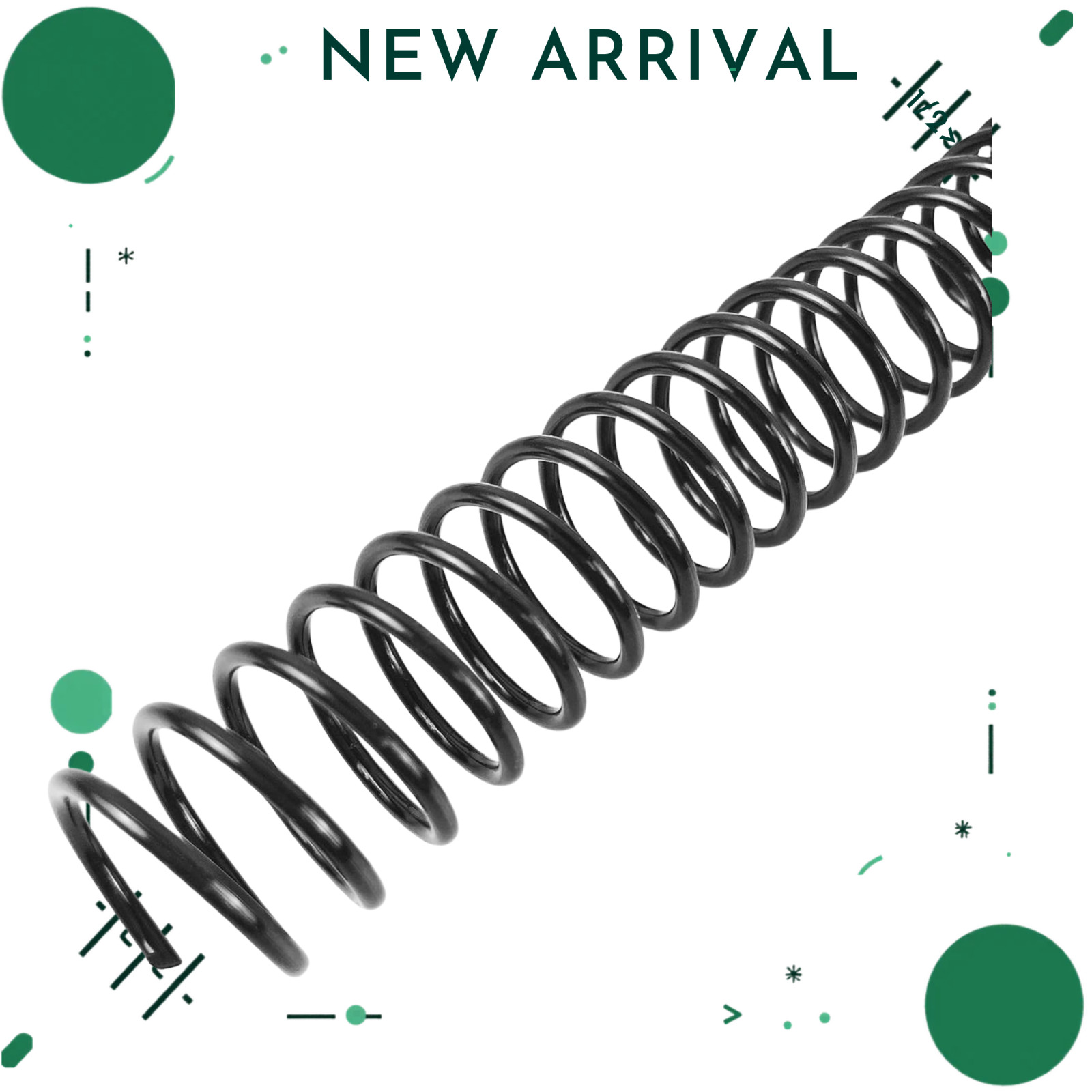 NEW 16mm Plastic Spiral Binding Coils 4:1 Pitch 100 Pack Black 140 Sheets