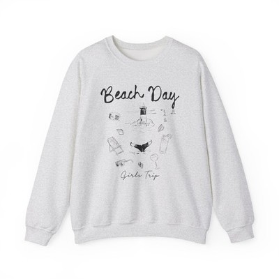 Beach Day Sweatshirt Trip Vacation Crewneck