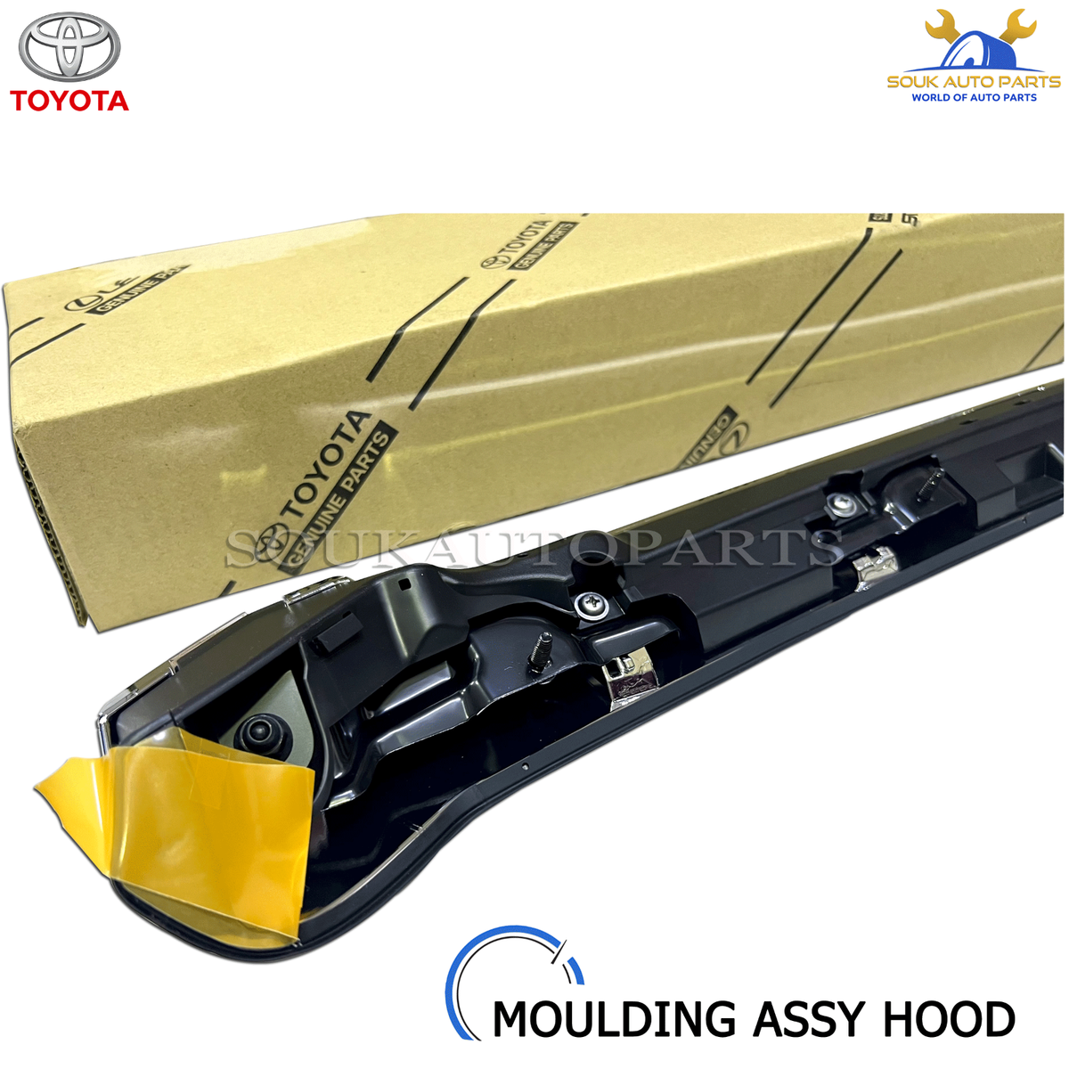 75770-60052 Genuine Toyota MOULDING ASSY HOOD 7577060052 OEM LAND 75770-60052 Genuine Toyota MOULDING ASSY HOOD 7577060052 OEM LAND