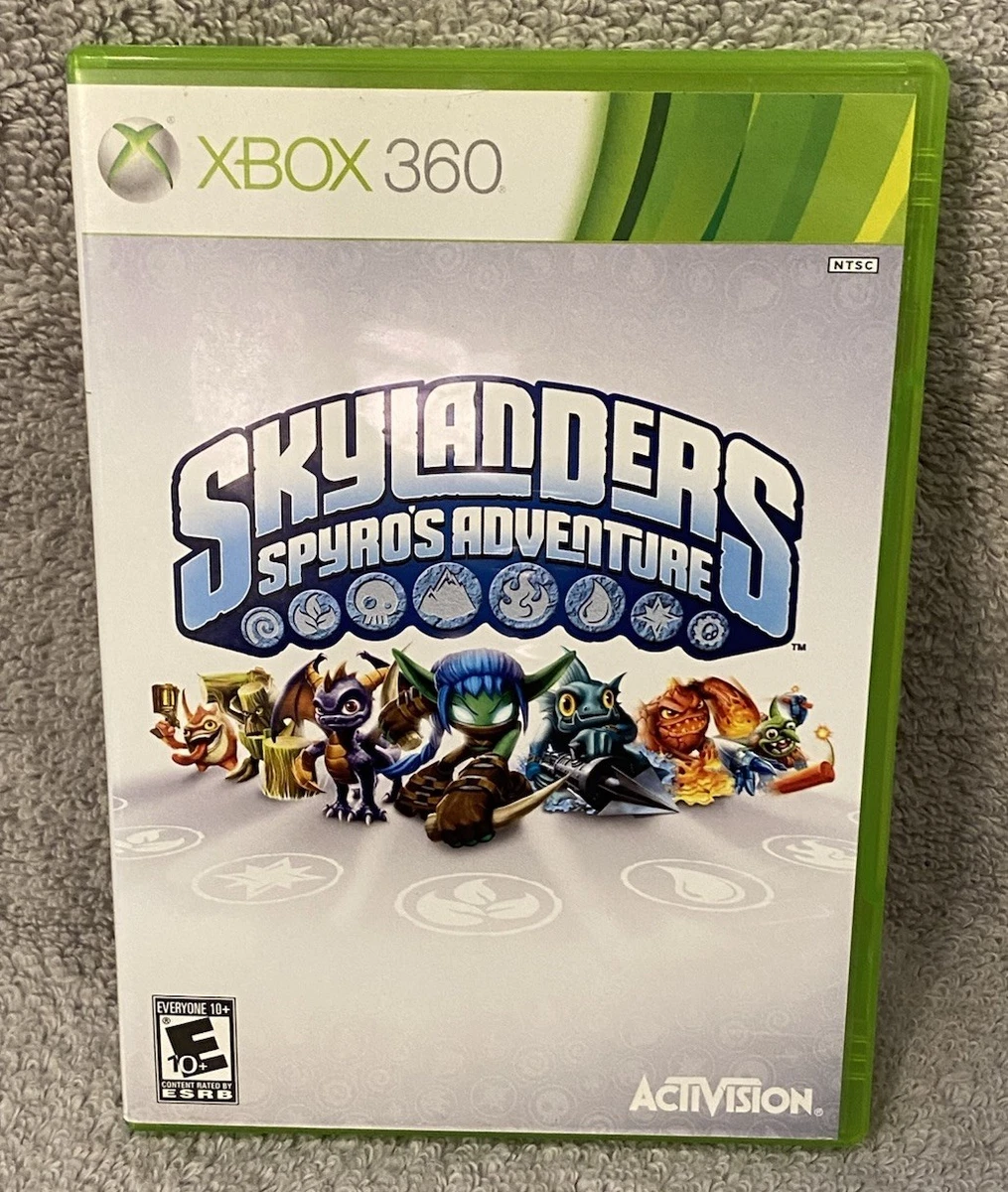 Jeu Skylanders Spyro's Adventure Pour Xbox 360 – Version FR Complète, état TBE – Occasion Très Bon état
