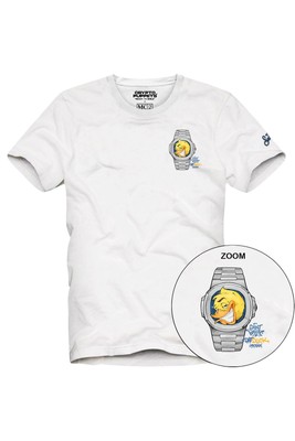 Saint Barth Mann Kurzärmeliges T-shirt Weiß 20058
