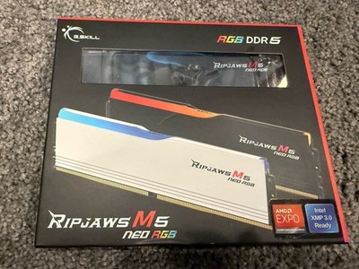G.SKILL Ripjaws M5 Neo RGB Series 32GB (2 x 16GB) PC RAM DDR5 6000 SEALED NEW
