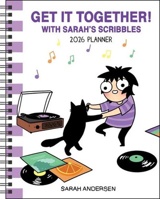 Sarah's Scribbles 12-Month 2026 Monthly/Weekly Planner Calendar Sarah Andersen