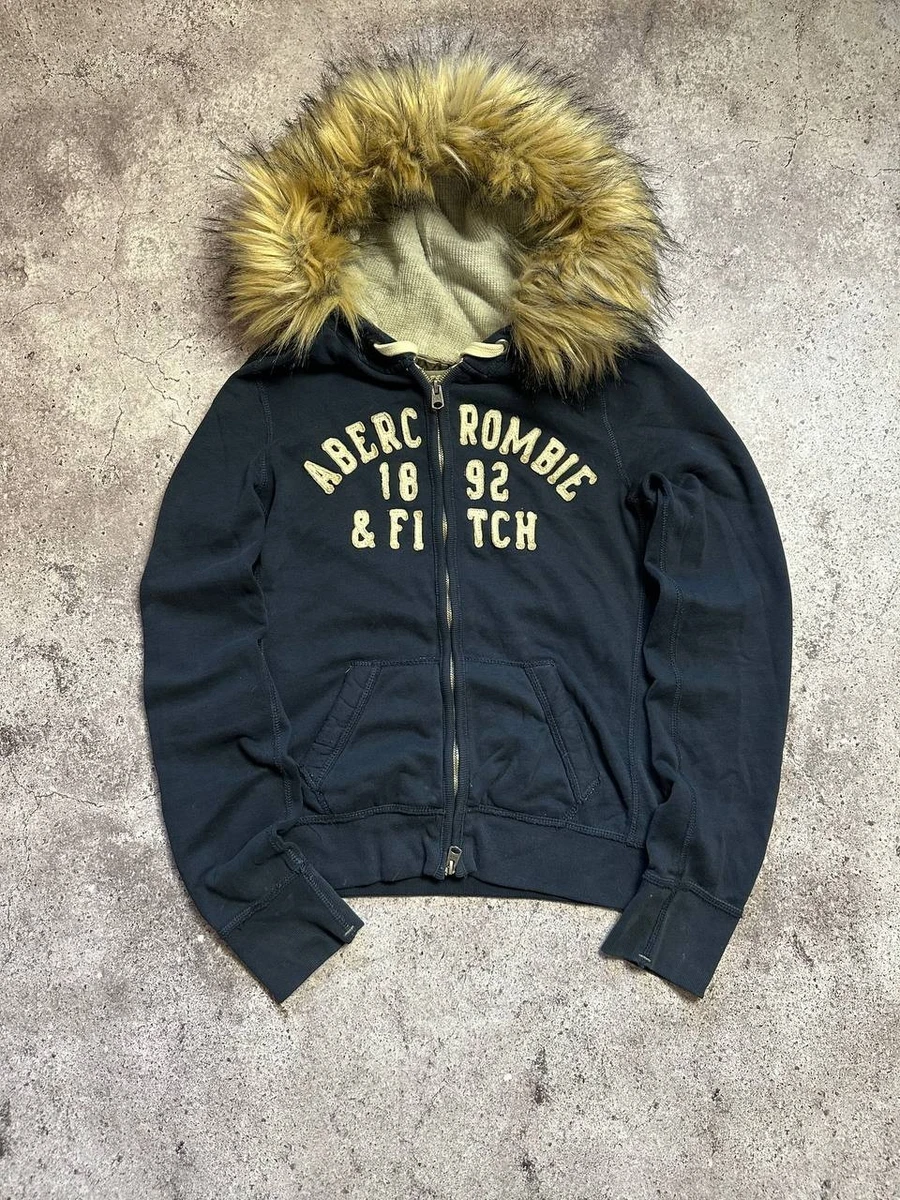 abercrombie fur lined hoodie products for sale | eBay