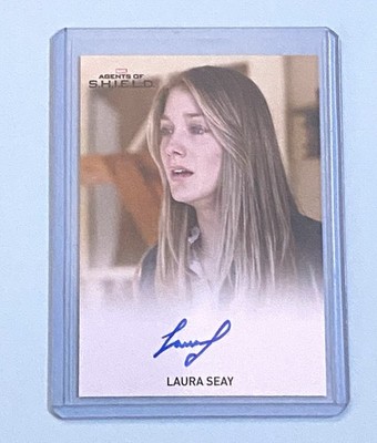 Laura Sey Hannah Hutchins Marvels Agents Of S.h.i.e.l.d. Signierte Autogrammkarte