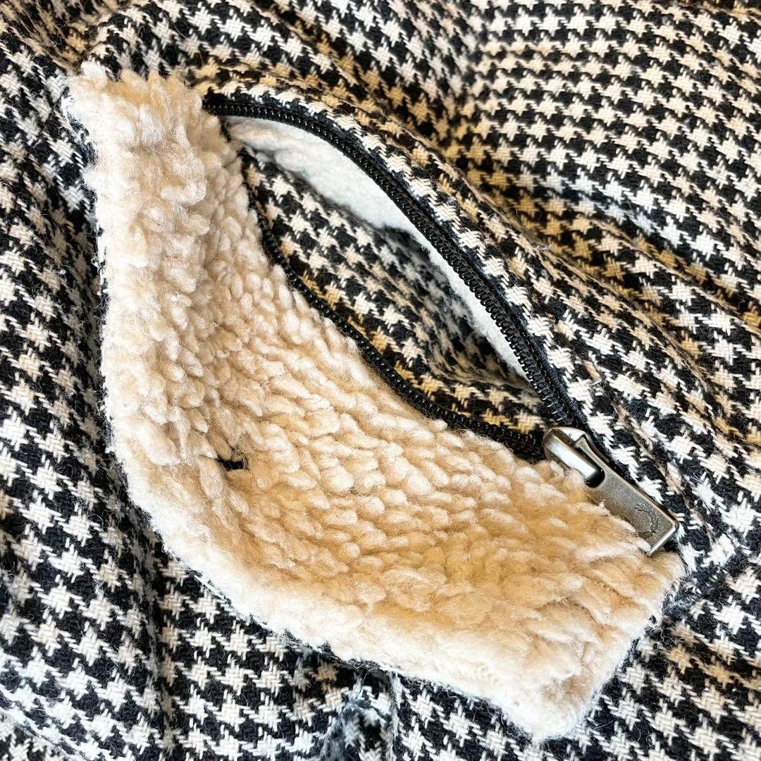 Fred Perry Houndstooth Quilted Down Jacket Men’s … - image 6