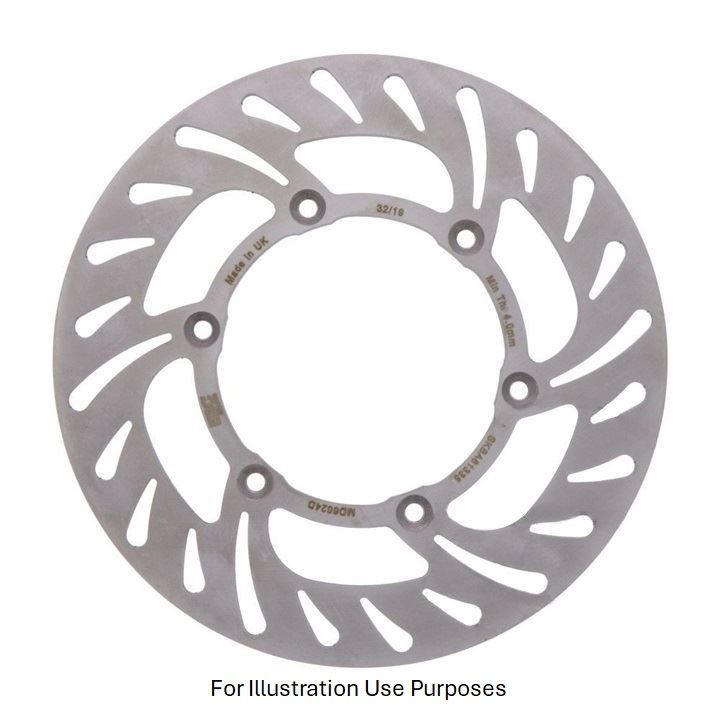 EBC Motocross/ATV/Enduro Solid Rear Brake Disc - MD6024D