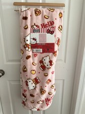Hello Kitty Throw Blanket 60 X 70 New 2024 , Hello Kitty  Apples Super Soft