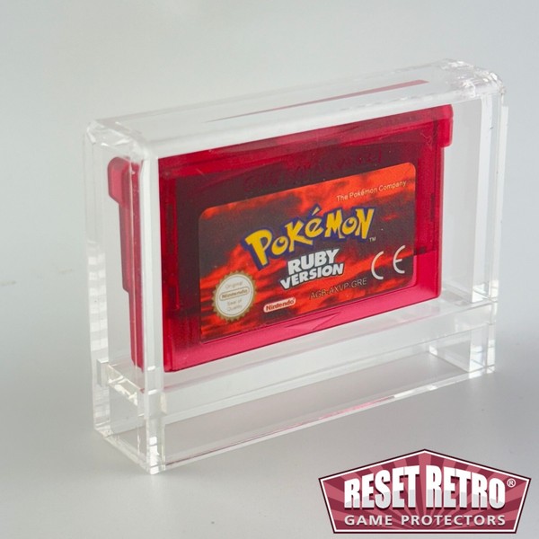 Acryl Box Case Passend FüR Game Boy Advance Modul Spiel Uv-SchutzhüLle Protector-image