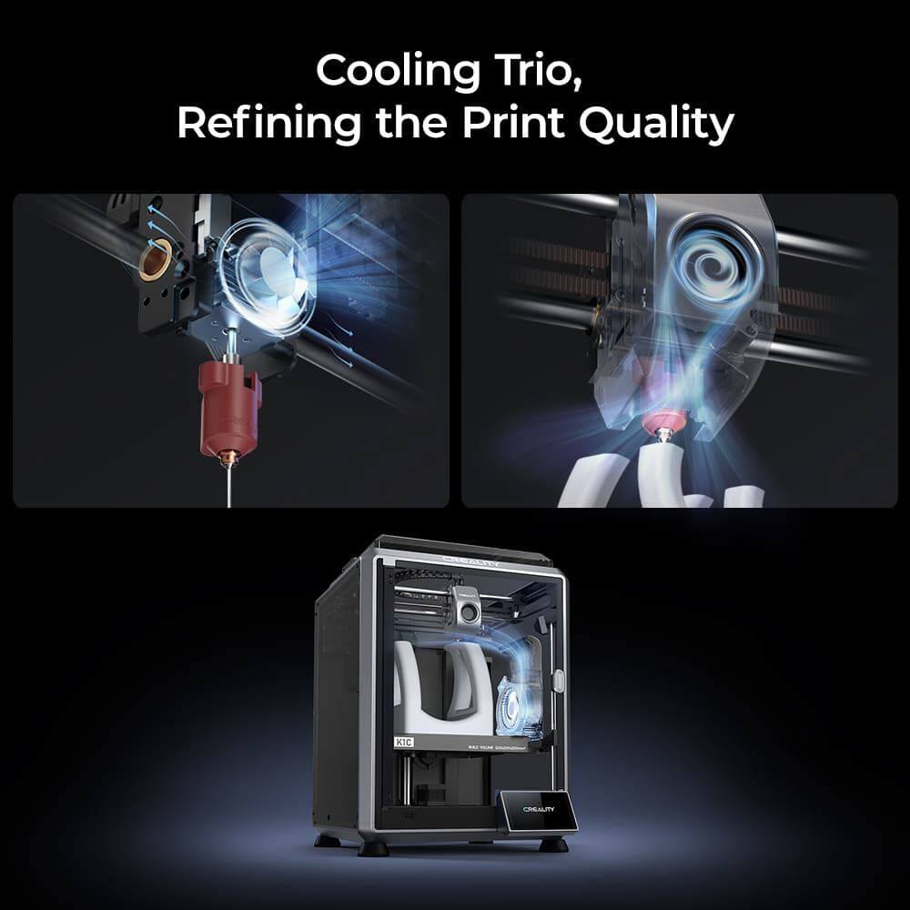 Creality K1C 2025 600mm/s 3D Printer All-Metal Direct Extruder Kit
