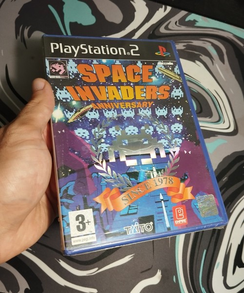 SPACE INVADERS ANNIVERSARY COLLECTOR PS2 NUEVO PRECINTADO NEW SEALED PAL ESPAÑA