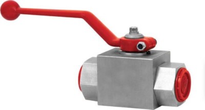 2/2 Wege Hydraulik Kugelhahn Absperrhahn Gr.1/4'' , 3/8'', 1/2 '' Hochdruck 500 Bar