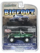 Chase! Greenlight 1:64 Bigfoot #1 The Original Monster Truck  1974 Ford F-250