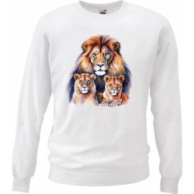Sweatshirt Sweater Löwe Afrika Löwin Löwen Baby Simba Lion King Safari Ra 404170