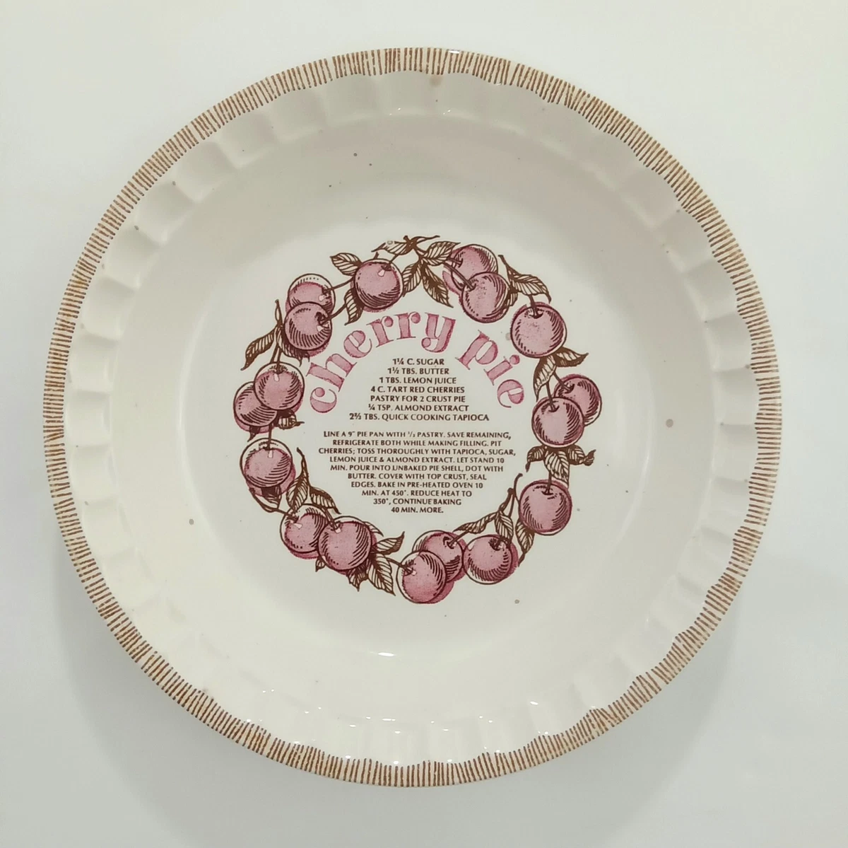 Royal china pie plates cheap