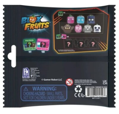 2x BLOX FRUITS MINI FIGURE BLIND BAG ROBLOX GUARANTEED DLC CODE