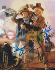 Back to The Future Cast Signed 8x10 Autographed Photo reprint