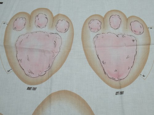 HARVEY RABBIT Puppe von Springs Industries Vintage Baumwolle NEU - Bild 8 von 8