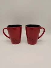 Home Trends "Kasbar" Two (2) Square Mugs - Mint Condition