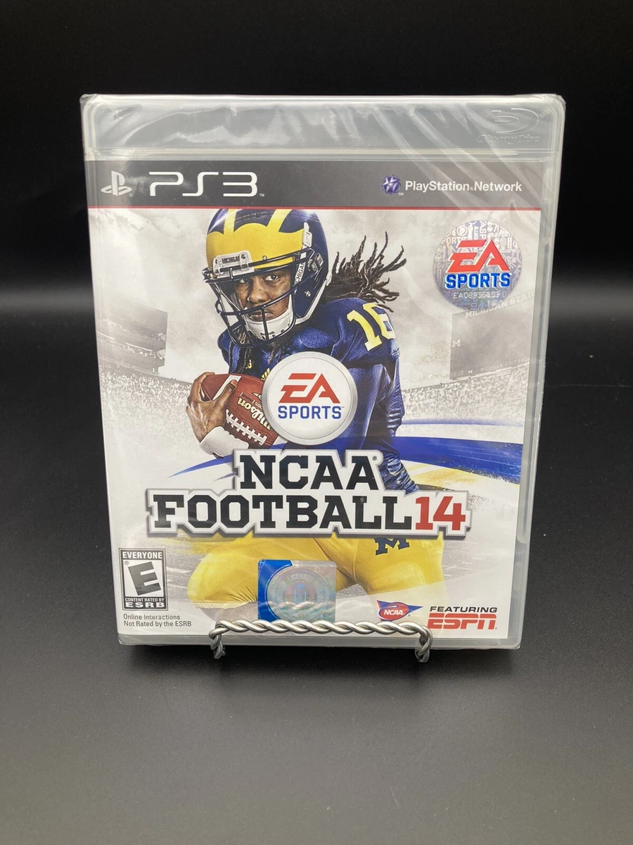 RARE BRAND NEW SEALED NCAA Football 14 ✅ PS3 (Playstation 3, 2013) READ!