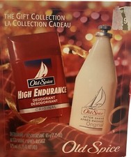 Vintage 1997 Old Spice The Gift Collection Set- After Shave And Deodorant