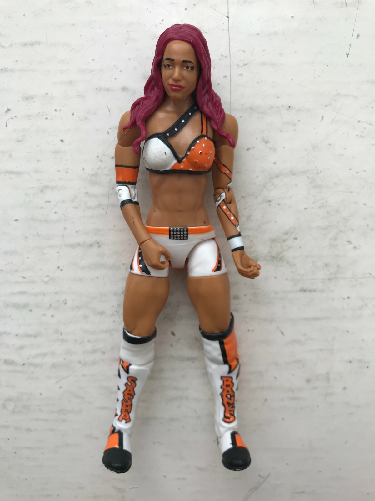 WWE SASHA BANKS MATTEL ELITE COLLECTION SERIES 44 WRESTLING ACTION FIGURE