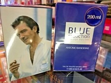 BLUE SEDUCTION by Antonio Banderas for Men Him 3.4 OR 6.8 oz 100 200 ml SEALED