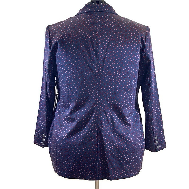 FILA Blazer a pois Court & Rowe nuovo con etichetta