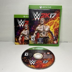 Jeu De Catch Wrestling 2017 Mint Disc Xbox One WWE 2K17 2017