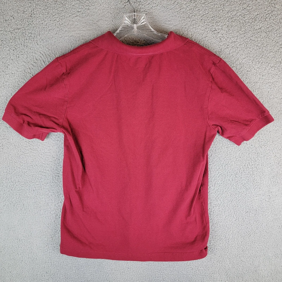 Kappa Polo Shirt Mens Large Red Classic Casual Short Sleeve eBay