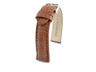 ECHT ALLIGATOR UHRENARMBAND MISSISIPI WATCH STRAP 22/18 MM de