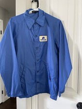 Vintage 60's  Fiat Allis Windbreaker USA Mens Sz S  Patch Champion Brand Jacket