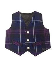 Boys Scottish Heritage Of Scotland Tartan Waistcoat Vest