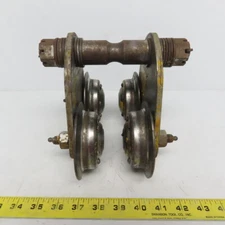 Budgit 1/2 Ton (1000lb) Manual Push-Pull Hoist Trolley 2-1/2 to 4" Beam